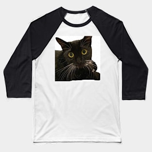 Black Cat Baseball T-Shirt